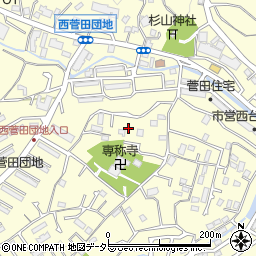 神奈川県横浜市神奈川区菅田町771周辺の地図