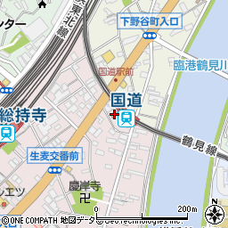 横浜鶴見の家周辺の地図