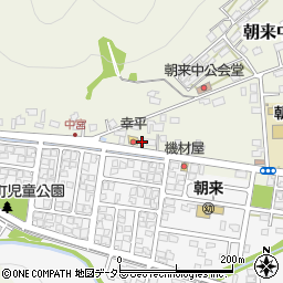 京都府舞鶴市朝来中610周辺の地図