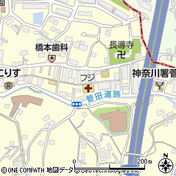 神奈川県横浜市神奈川区菅田町1793周辺の地図