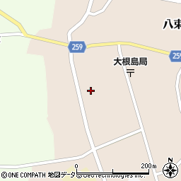 島根県松江市八束町亀尻267周辺の地図