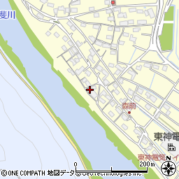 岐阜県揖斐郡揖斐川町北方1289周辺の地図