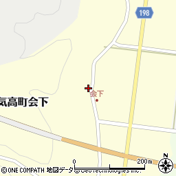 鳥取県鳥取市気高町会下122周辺の地図