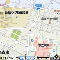 長野県飯田市松尾常盤台66-1周辺の地図