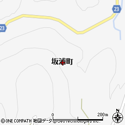 島根県出雲市坂浦町周辺の地図