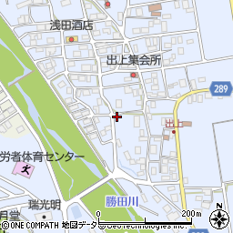 鳥取県東伯郡琴浦町出上207周辺の地図