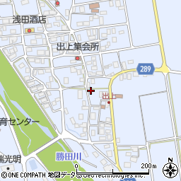 鳥取県東伯郡琴浦町出上172周辺の地図