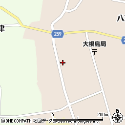 島根県松江市八束町亀尻277周辺の地図
