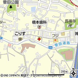 神奈川県横浜市神奈川区菅田町1777周辺の地図