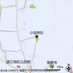 小虫神社周辺の地図