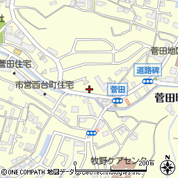 神奈川県横浜市神奈川区菅田町903周辺の地図