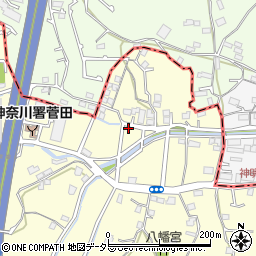 神奈川県横浜市神奈川区菅田町2415周辺の地図