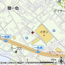 長野県飯田市鼎一色441周辺の地図
