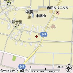 兵庫県豊岡市土渕周辺の地図
