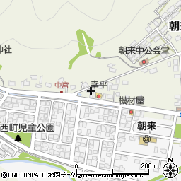 京都府舞鶴市朝来中619周辺の地図