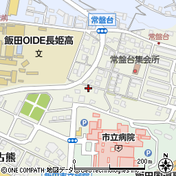 長野県飯田市松尾常盤台56周辺の地図