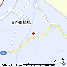 鳥取県鳥取市青谷町絹見146周辺の地図