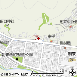 京都府舞鶴市朝来中631周辺の地図
