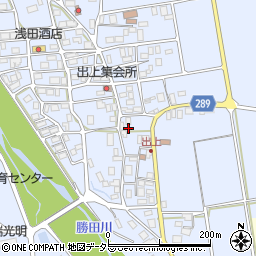鳥取県東伯郡琴浦町出上159周辺の地図