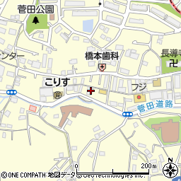 神奈川県横浜市神奈川区菅田町1772周辺の地図