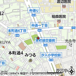 鶴見警察署本町通交番周辺の地図