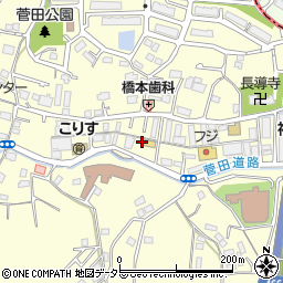 神奈川県横浜市神奈川区菅田町1776周辺の地図