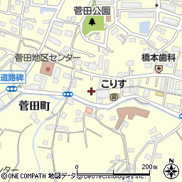 神奈川県横浜市神奈川区菅田町1751周辺の地図