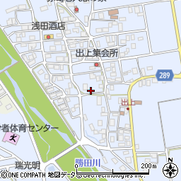 鳥取県東伯郡琴浦町出上211-1周辺の地図