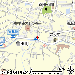 神奈川県横浜市神奈川区菅田町1747周辺の地図
