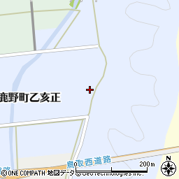 鳥取県鳥取市鹿野町乙亥正116周辺の地図