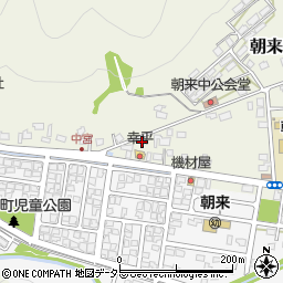 京都府舞鶴市朝来中615周辺の地図