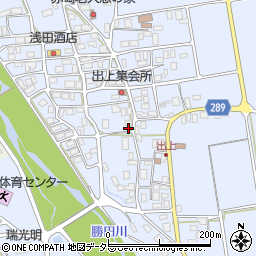 鳥取県東伯郡琴浦町出上209周辺の地図