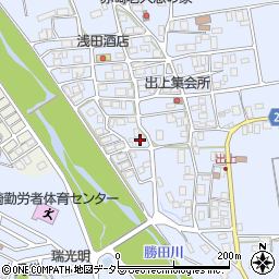 鳥取県東伯郡琴浦町出上398周辺の地図