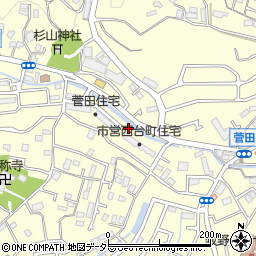 神奈川県横浜市神奈川区菅田町962周辺の地図