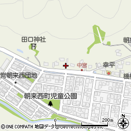 京都府舞鶴市朝来中657周辺の地図