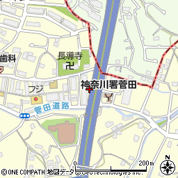 神奈川県横浜市神奈川区菅田町2335周辺の地図