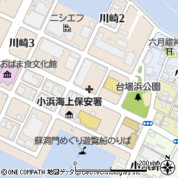 小浜中央青果株式会社周辺の地図