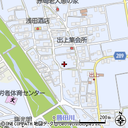 鳥取県東伯郡琴浦町出上211周辺の地図