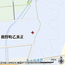 鳥取県鳥取市鹿野町乙亥正116-1周辺の地図