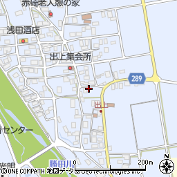 鳥取県東伯郡琴浦町出上160周辺の地図