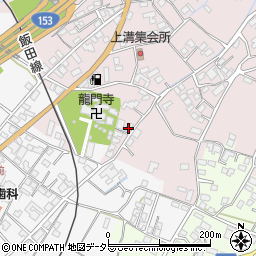 長野県飯田市松尾上溝2670-2周辺の地図