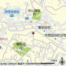 神奈川県横浜市神奈川区菅田町768周辺の地図