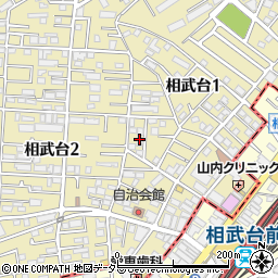 日本キリスト教団相武台教会周辺の地図
