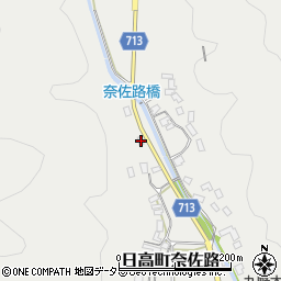 兵庫県豊岡市日高町奈佐路231周辺の地図