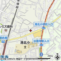 妙蓮寺壱番館周辺の地図