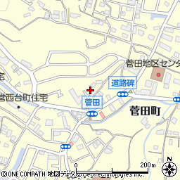 神奈川県横浜市神奈川区菅田町901周辺の地図