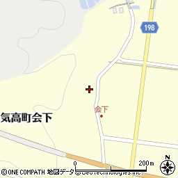 鳥取県鳥取市気高町会下125周辺の地図