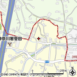 神奈川県横浜市神奈川区菅田町2480周辺の地図