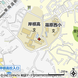 神奈川県横浜市港北区岸根町3106周辺の地図