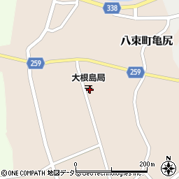 島根県松江市八束町亀尻205周辺の地図